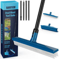 GARDTECH 2-in-1 Artificial Turf Rake & Broom | 3-Row + 4-Row Heads, Quick-Change, 56" Steel Handle