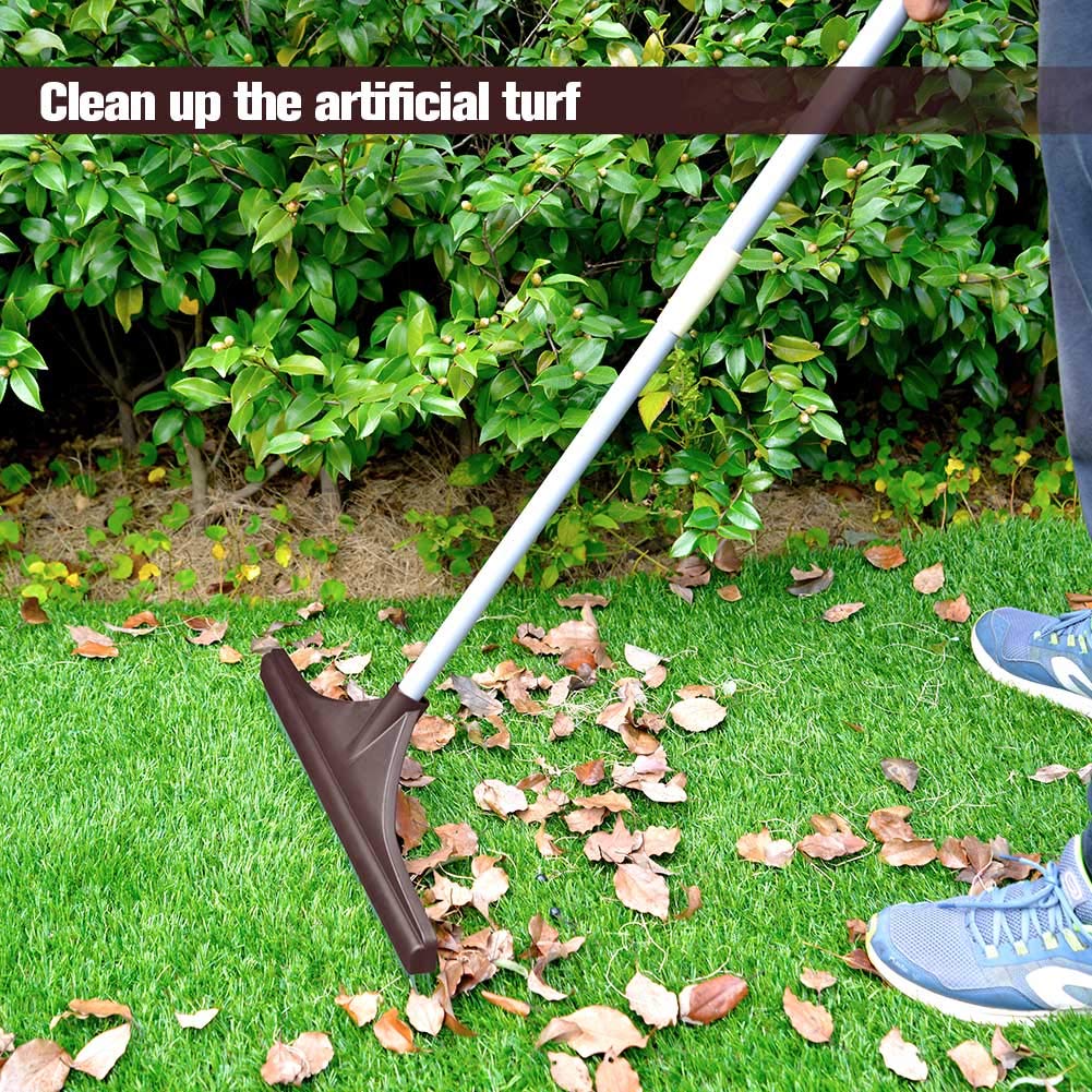 Artificial Grass Turf Rake, GARDTECH Adjustable Steel Handle