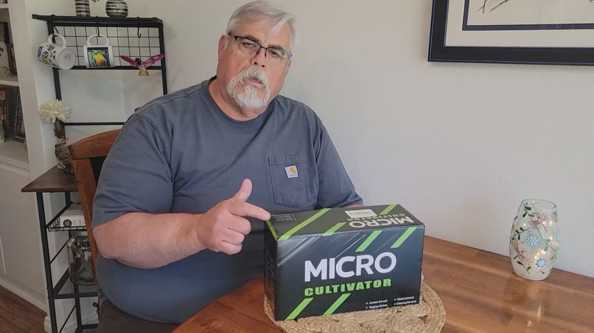 GARDTECH 21V Cordless Garden Tiller – 235RPM, 4" Depth, 120-Min Runtime, 2×2.0Ah Batteries